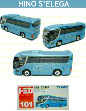 Tomy Tomica Diecast : #101 Hino S'elega Bus