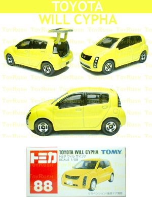 Tomy Tomica Diecast : #88 Toyota WiLL Cypha (Last Piece)