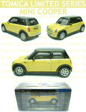Tomy Tomica Limited Edition Diecast : #0048 Mini Cooper (Yellow)