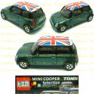 <b>Tomy Tomica</b> Lottery Series X : #L10-08 Mini Cooper Green With UK Flag - 49229a3fb5d64_89453f