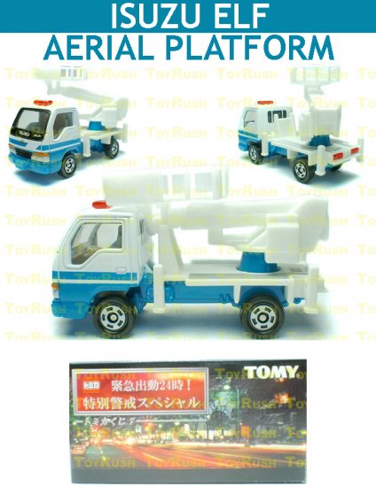 Tomy Tomica Lottery Series VII : #L7-05 Isuzu ELF Aerial Platform