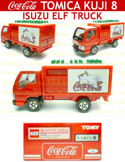 Tomy Tomica Lottery Series VIII : #L8-11 Coca Cola Isuzu ELF Truck