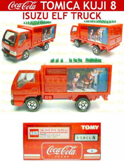 Tomy Tomica Lottery Series VIII : #L8-06 Coca Cola Isuzu ELF Truck
