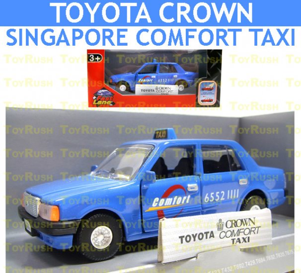 Fast Lane DieCast : Toyota Crown Singapore Comfort Taxi