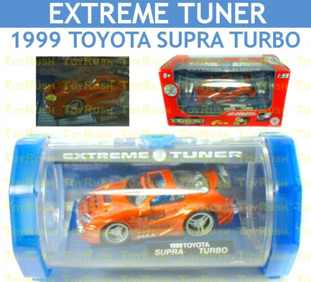 Extreme Tuner Diecast : Toyota Supra Turbo 1999 Model