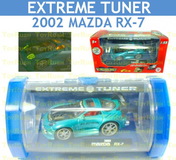 Extreme Tuner Diecast : Mazda RX-7 2002 Model