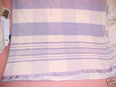 Vintage Light Weight Wool Plaid Blanket FREE SHIPPING!!!