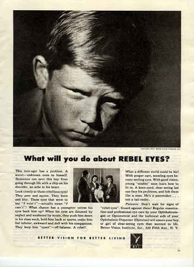 Better Vision Institute Ad 1947 - Opticians Optometry