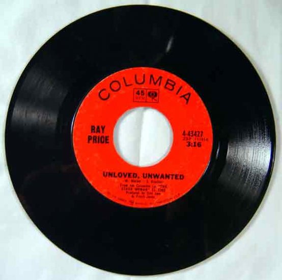 Ray Price - DON'T YOU EVER GET TIRED 45 RPM Single