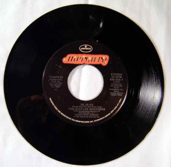 Statler Brothers 1987 I'll Be the One 45 RPM