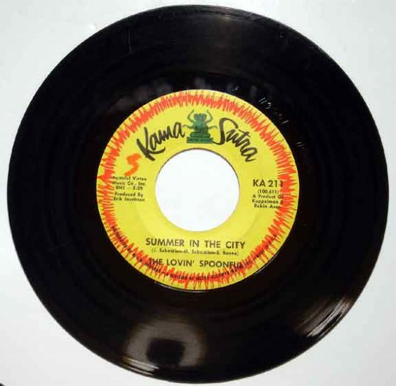 Lovin Spoonful SUMMER IN THE CITY 1966 Kama Sutra