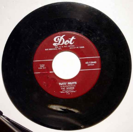 Pat Boone TUTTI FRUITTI 1956 Dot Maroon Label