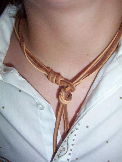 14" to 20" Choker Necklace, Hangman's Strap-SURFER-Cowboy-NEW HOT-FREE SHIPPING