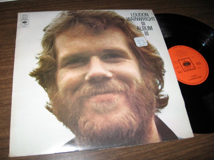 LOUDEN WAINWRIGHT III - ALBUM III LP
