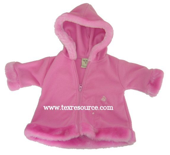 pink coat