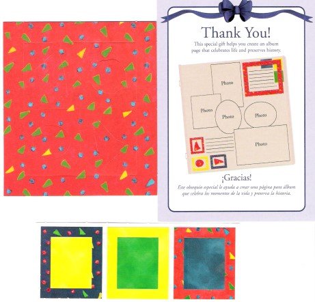 Creative Memories "Thanks To You" Fiesta Page Kit