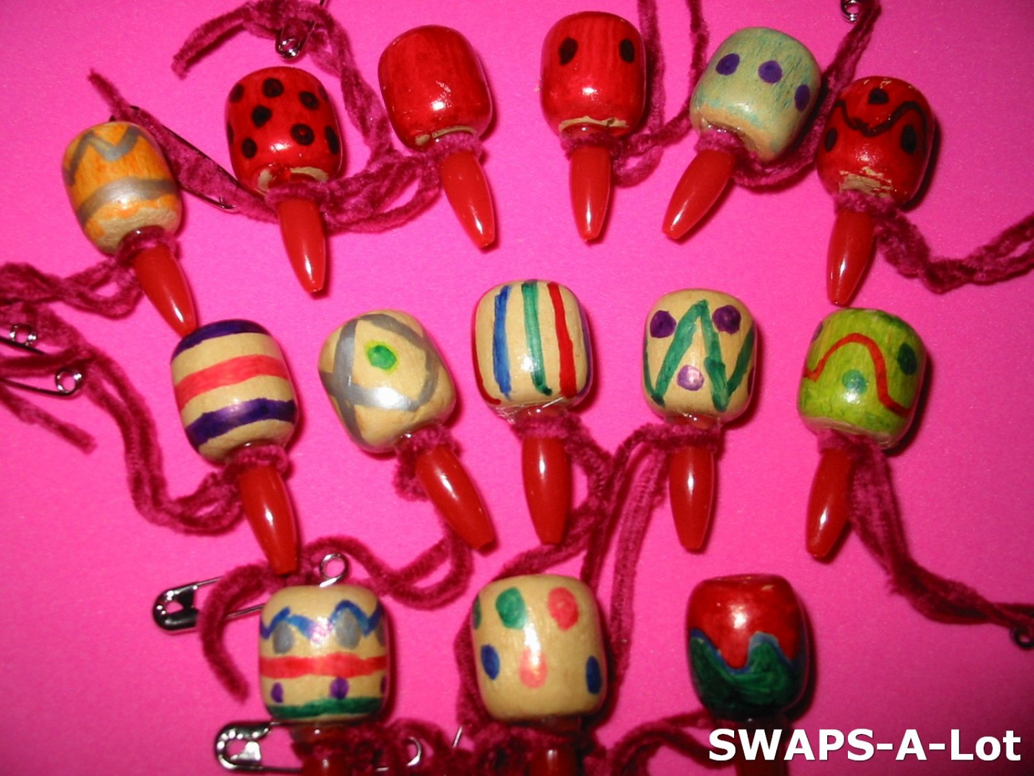 Mini Maraca's Mexico Thinking Day SWAPS Kit for Girl Kids Scout makes 25