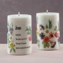 Prayer Flower Candle