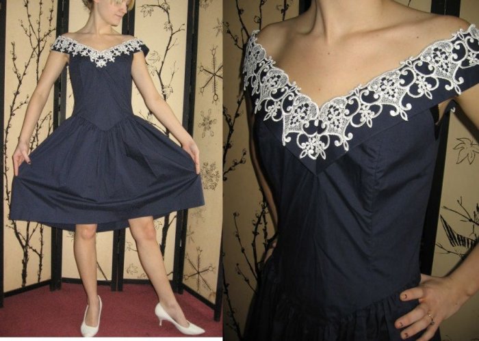 ViNTaGe GUNNE SAX SUN Dress BoHo indie DRoP wst FULL S