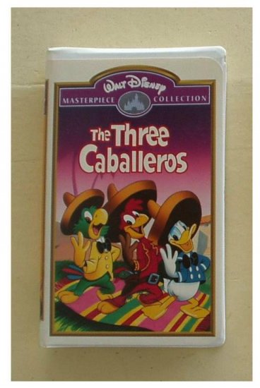 Disney Movie ~The Three Caballeros ~ VHS Original 1944