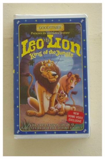 Leo the Lion, King of the Jungle VHS Great Family Movie