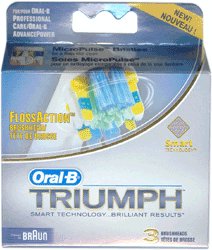 Oral B FlossAction Brush Head - 3pk
