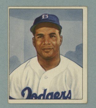 1950 Bowman # 75 Roy Campanella Dodgers HOF VG - EX