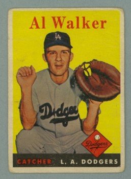 1958 Topps # 203 AL WALKER Dodgers