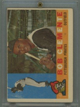 1960 Topps # 326 Roberto Clemente Pirates HOF