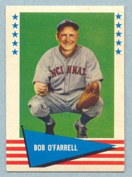 1961 Fleer # 131 Bob O'Farrell Cubs