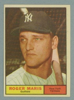 1961 Topps # 2 Roger Maris Yankees EX - MT