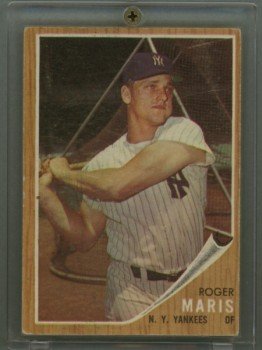1962 Topps # 1 Roger Maris Yankees