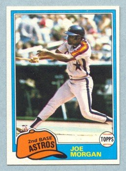 1981 Topps # 560 JOE MORGAN Reds HOF NM - MT+