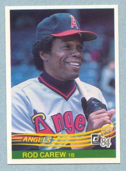 1984 Donruss # 352 Rod Carew HOF Angels