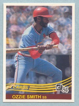 1984 Donruss # 59 Ozzie Smith HOF Cardinals