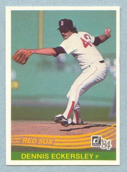 1984 Donruss # 639 Dennis Eckersley HOF Red Sox