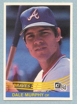 1984 Donruss # 66 Dale Murphy Braves