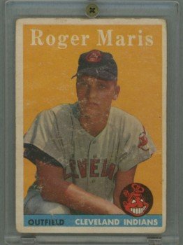 1958 Topps # 47 Roger Maris RC Yankees Rookie
