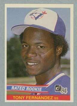 1984 Donruss # 32 Tony Fernandez Rated Rookie RC