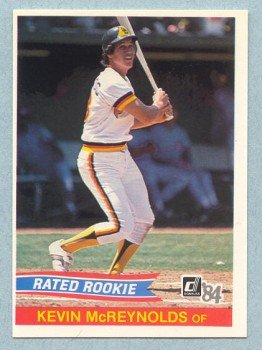 1984 Donruss # 34 Kevin McReynolds RC Padres Rookie