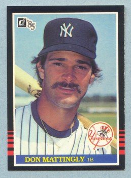 1985 Donruss # 295 Don Mattingly Yankees