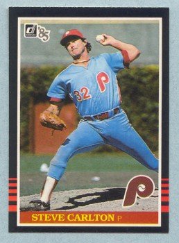 1985 Donruss # 305 Steve Carlton HOF Phillies