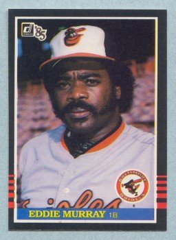 1985 Donruss # 47 Eddie Murray HOF Orioles