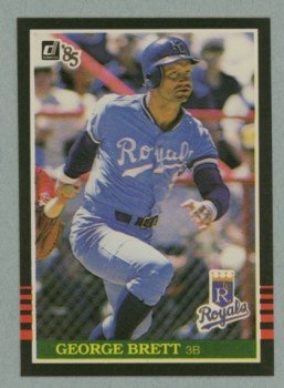 1985 Donruss # 53 George Brett HOF Royals