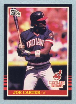 1985 Donruss # 616 Joe Carter Indians