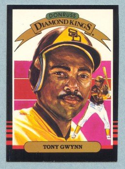 1985 Donruss Diamond Kings # 25 Tony Gwynn Padres