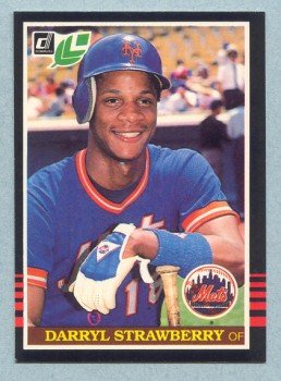1985 Leaf # 159 Darryl Strawberry Mets