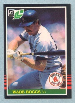 1985 Leaf # 179 Wade Boggs HOF Red Sox