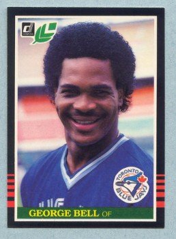 1985 Leaf # 248 George Bell Blue Jays