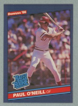 1986 Donruss # 37 Paul O Neill RC Reds Rookie